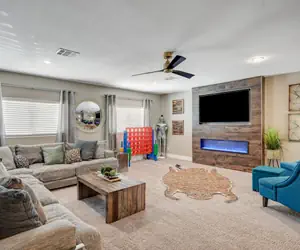 Photo 3 - Private Vegas Pool Oasis | Game Room | 2 Miles to Strip | Sleeps 8