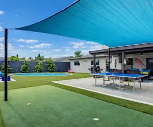 Photo 4 - Private Vegas Pool Oasis | Game Room | 2 Miles to Strip | Sleeps 8