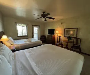 Photo 3 - C8, Two bedroom, two bath log-sided, lake view luxury cottage with hot tub by RedAwning