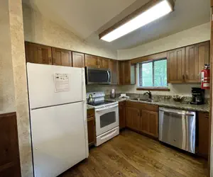 Photo 4 - C8, Two bedroom, two bath log-sided, lake view luxury cottage with hot tub by RedAwning