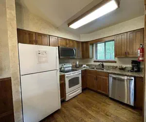 Photo 5 - C8, Two bedroom, two bath log-sided, lake view luxury cottage with hot tub by RedAwning