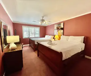 Photo 4 - 80BPD, Four bedroom, two 1/2 bath log-sided condo with lake view , garage by RedAwning