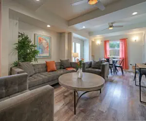 Photo 4 - 2-unit Home in Golf Cart Zone w Patio Balcony Salty Sunshine Multi-family Retreat