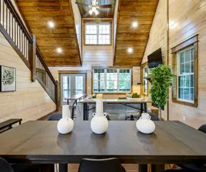 Photo 3 - Family-friendly Broken Bow Cabin w spa Game Room