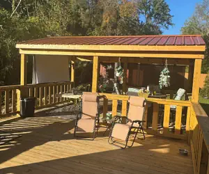 Photo 5 - Log Cabin in the Field