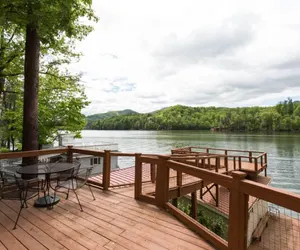 Photo 2 - Wallace Lake House - Lake Lure Lakefront, Big View