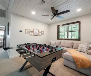 Photo 4 - Private Cabin on 4 acres + Near Attractions + Private Oversized Porch + Hot Tub