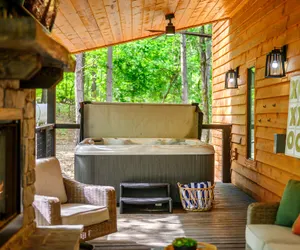 Photo 5 - Sunset Views + Close to Attractions + Oversized Deck + Firewood Provided