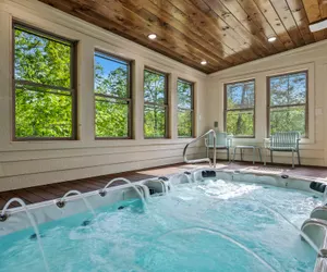 Photo 3 - Luxe 4 BR~Sleeps 14~Swim Spa~Hot Tub~Fireplace