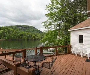 Photo 4 - Wallace Lake House - Lake Lure Lakefront, Big View