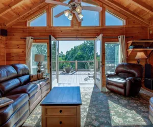 Photo 2 - Buffalo Lodge - *Decorates for Christmas* Hot Tub, Fire Pit, Super Nice!