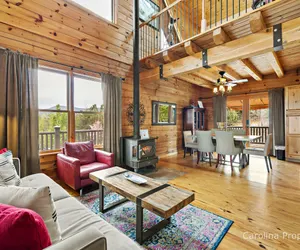 Photo 4 - *Decorates for Christmas* Fire Pit, Ping Pong Table, Woodstove, Covered Porch