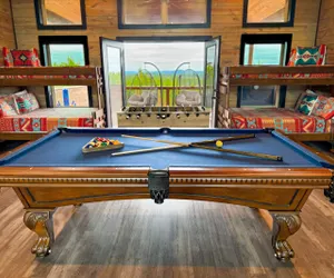 Photo 2 - Best VIEWS in Hochatown + Pool Table  + 2 Decks + 4 King Bedrooms + Bunk Loft