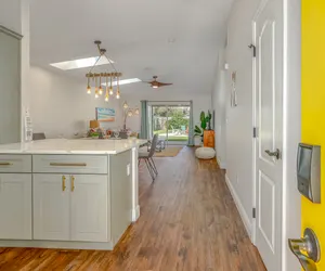 Photo 5 - TWO Dog Friendly Homes with Private Fenced Yard and Fire Pit STEPS to the Beach!