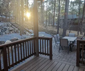 Photo 2 - 2 Covered decks, patio dining, quiet, tall pines