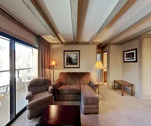 Photo 4 - Beautiful 2 BR Condo with Amazing Unobstructed Mountain View! Steps from Canyon Lodge! (Unit 203 at 1849)