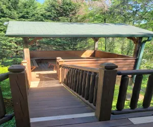 Photo 3 - Paw Prints Secluded Mountain View Cabin with Hot Tub and Pool Table