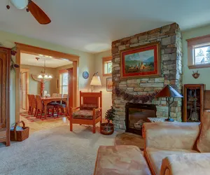 Photo 2 - Wanderlust Elegant Townhome includes Rustic Stone Fireplace