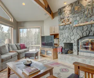 Photo 3 - 3 Mulligan Home features Hot Tub on Private Deck and Wood-Burning Fireplace