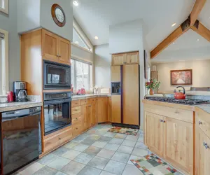 Photo 2 - 3 Mulligan Home features Hot Tub on Private Deck and Wood-Burning Fireplace