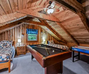 Photo 4 - New Song Appalachian Chink Style Cabin features Foosball and Air Hockey Table