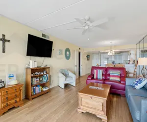 Photo 3 - Oceanfront Beach Condo with Private Balcony, Short Walk to Pool and Beach