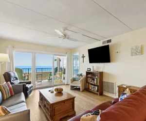 Photo 3 - Oceanfront Beach Condo with Private Balcony, Short Walk to Pool and Beach