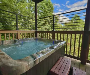 Photo 2 - Bear Cave Perfect View of the Gatlinburg Space Needle feat Pool Table and Arcade Game