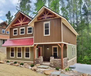 Photo 2 - Head Over Hills Chalet with Hot Tub and Sauna on Spacious Deck