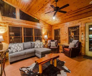 Photo 3 - Crooked Pine Cabin  Swing and Hot Tub on the Deck