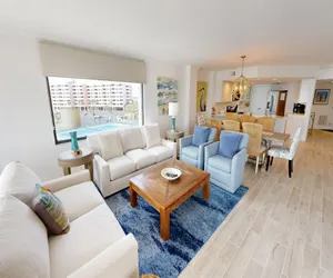 Photo 2 - Inlet Reef 301 is an absolutely stunning 3 BR - completely remodeled Gulf Front