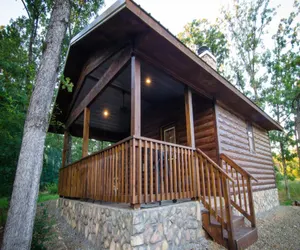 Photo 4 - Sunsettin Cabin with Fireplace, Free WiFi, Hot tub