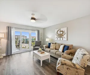 Photo 2 - Seacrest 407 is a 2 BR Gulf front on Okaloosa Island