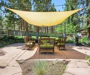 Photo 3 - Big Bear Home features Private Entrance and Patio with Fire Pit