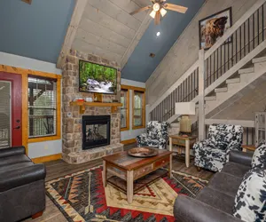 Photo 2 - Mountain Sunrise Pool Chalet with Game Room