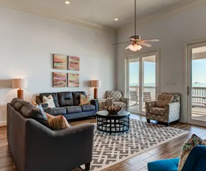 Photo 5 - High Tide - PET FRIENDLY!  Expansive floor plan and stunning views!  Large gulf front deck!
