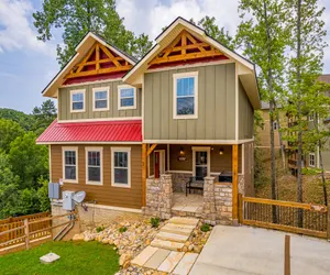 Photo 2 - A Majestic Hilltop Chalet - includes Game Room!