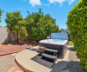 Photo 2 - Luxury Oasis | Private Pool + Hot Tub | Pet‑Friendly