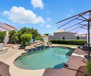 Photo 3 - Luxury Oasis | Private Pool + Hot Tub | Pet‑Friendly
