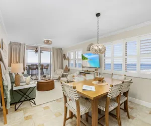 Photo 2 - Beach Villas 606 Gulf & Bay Views! 6th Floor Condo w/ Pool & BBQ