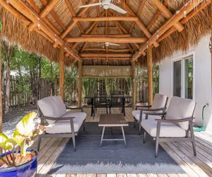 Photo 2 - ISLAND VIBES -  POOL, TIKI HUT, CLOSE TO BEACH, 4 Bed 2 Bath, New, Beautiful and Private!