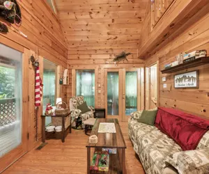 Photo 2 - Cozy Creekside Cabin with Wraparound Porch