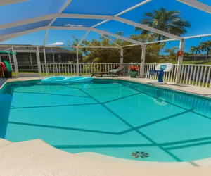 Photo 2 - Seahorse Cove-Heated Pool, Gulf Access Canal, Tiki Bar, Boat Lift