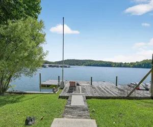 Photo 3 - Lakefront Getaway with Private Dock & Scenic Views