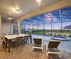 Photo 2 - NEW 10 BR/19 Beds Pool+Spa Disney Fireworks View