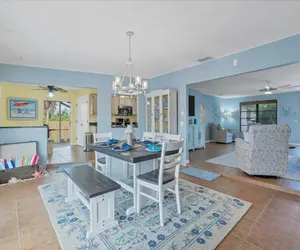 Photo 4 - Port Charlotte Private Splash Pool with Canal 3 bedroom Home