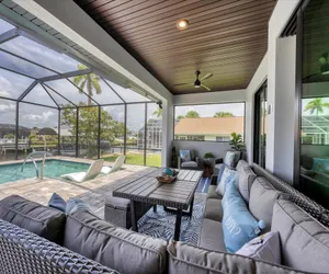 Photo 4 - Port Charlotte Private Pool and Dock Vacation Home - Canal access to Charlotte Harbor!