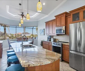 Photo 3 - Villa Sol South Gulf Cove! Pool/Spa Waterfront Canal w Dock