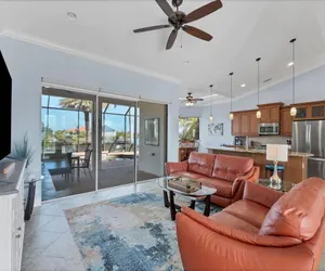 Photo 4 - Villa Sol South Gulf Cove! Pool/Spa Waterfront Canal w Dock