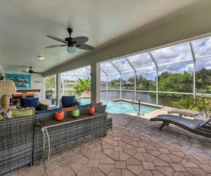 Photo 4 - Cape Coral 3-Bedroom Canalfront Pool Vacation Home with Dock